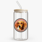 Банка с бамбуковой крышкой