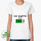 Женская футболка органик