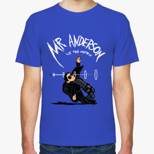 Футболка с принтом Нео (Матрица)