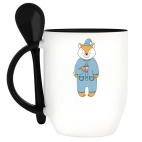 Кружка с ложкой