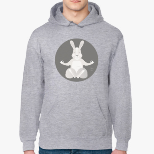 Толстовка худи Animal Zen: R is for Rabbit