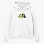 Толстовка худи оверсайз