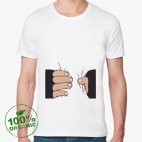 Мужская футболка органик