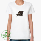 Женская футболка органик