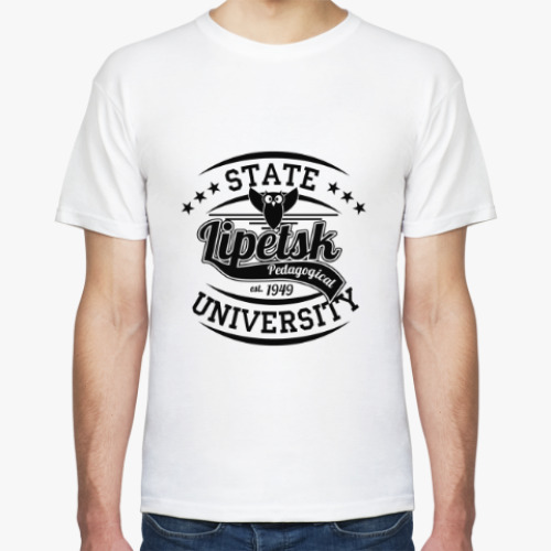 Футболка с принтом LSPU Big Owl