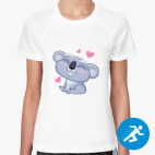 Женская спортивная футболка