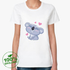 Женская футболка органик