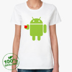 Женская футболка органик