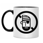 Кружка двухцветная