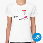 Женская спортивная футболка