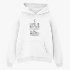 Толстовка худи оверсайз