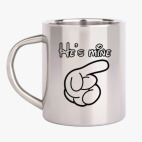 Кружка металлическая