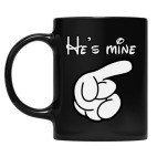 Кружка цветная UV-DTF