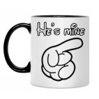 Кружка двухцветная