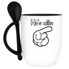 Кружка с ложкой