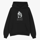 Толстовка худи оверсайз