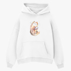 Толстовка худи оверсайз