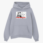 Толстовка худи оверсайз