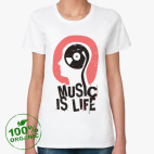 Женская футболка органик