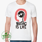 Мужская футболка органик