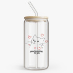 Банка с бамбуковой крышкой