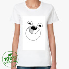 Женская футболка органик