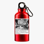 Металлическая бутылка 400 мл UV-DTF