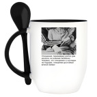 Кружка с ложкой