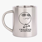 Кружка металлическая