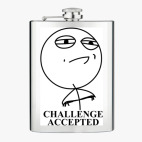 Фляжка стальная