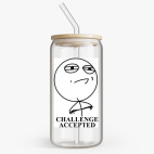 Банка с бамбуковой крышкой