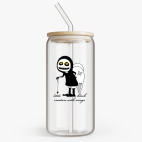 Банка с бамбуковой крышкой