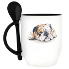 Кружка с ложкой