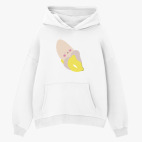 Толстовка худи оверсайз