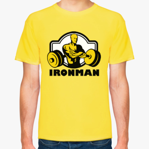 Футболка с принтом Ironman