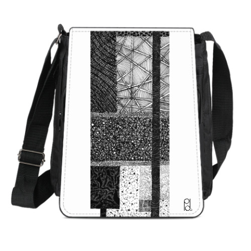 Сумка-планшет Фактура