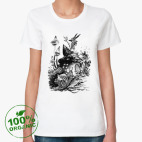 Женская футболка органик
