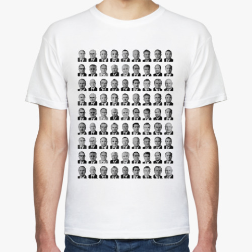 Футболка с принтом Состав политбюро