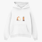 Толстовка худи оверсайз