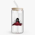 Банка с бамбуковой крышкой