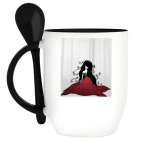 Кружка с ложкой