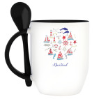 Кружка с ложкой