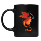 Кружка цветная UV-DTF