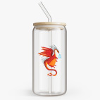 Банка с бамбуковой крышкой