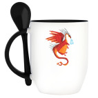 Кружка с ложкой