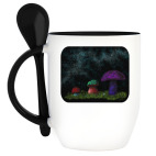 Кружка с ложкой