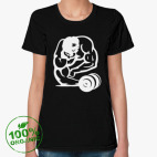 Женская футболка органик