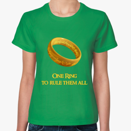 Женская футболка Lord of the Rings