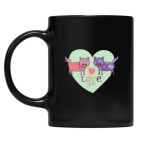 Кружка цветная UV-DTF