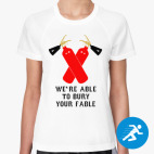 Женская спортивная футболка